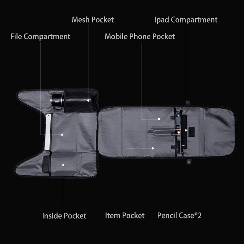 2023 new Rugzak Smart Rucksack Anti Theft Bags For Men Charging Bag Pack With Usb Port Mochila Para Laptop Rolltop Backpack Bag