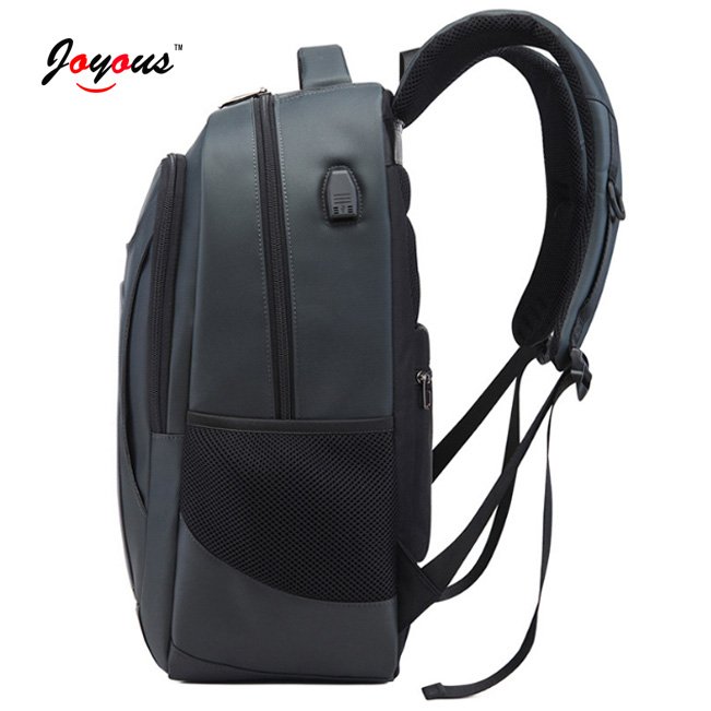 Joyous Custom Breathable USB Charging Port 17 Inch Business Travel Laptop Backpack