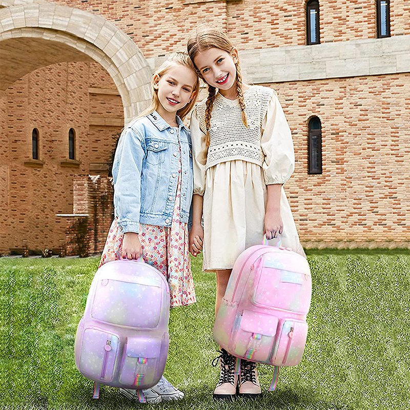 School Backpacks for Girls Back to School Supplies with Lunch Bag Cute Backpack Gifts for Daughter Niece Sister Friend