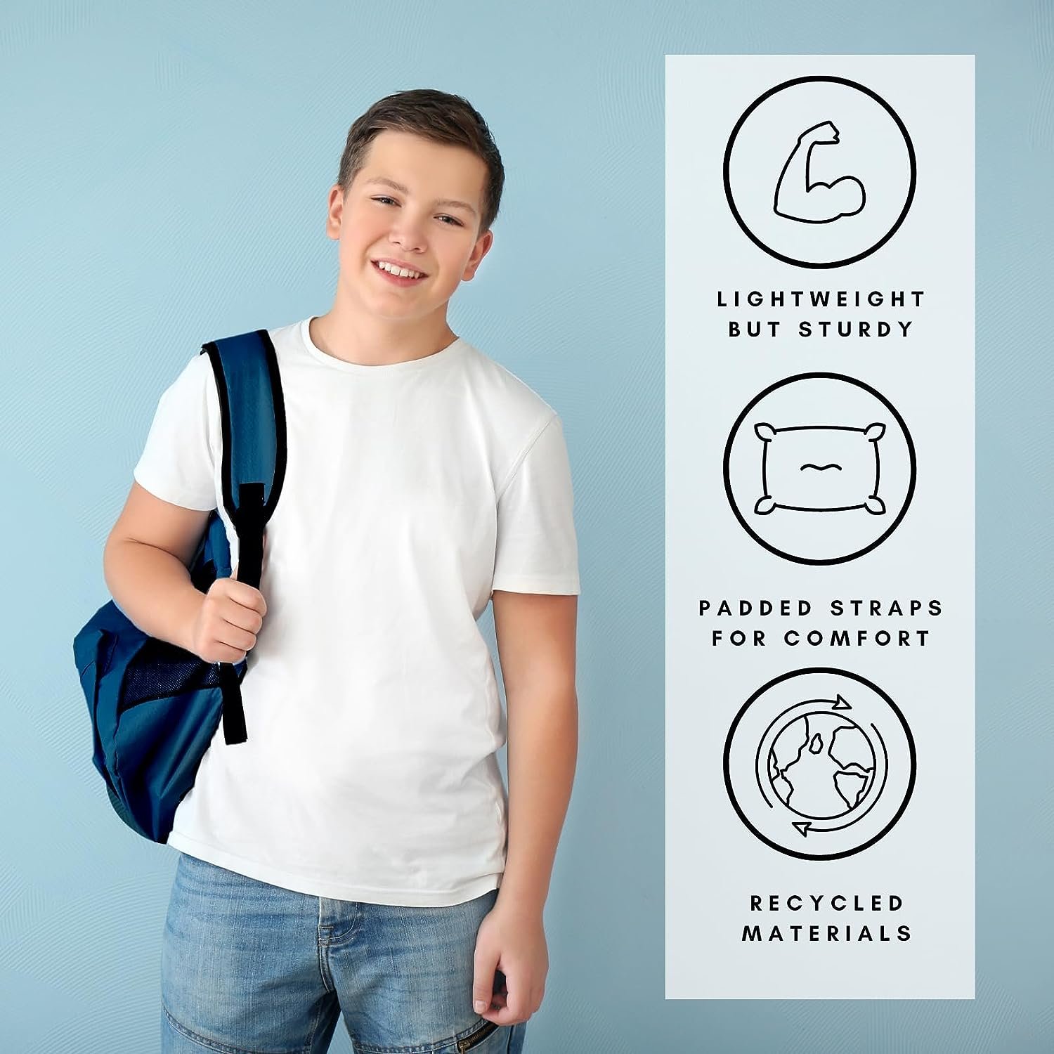 17L Laptop Compartment Backpack School Backpack for Teen Girls and Boys