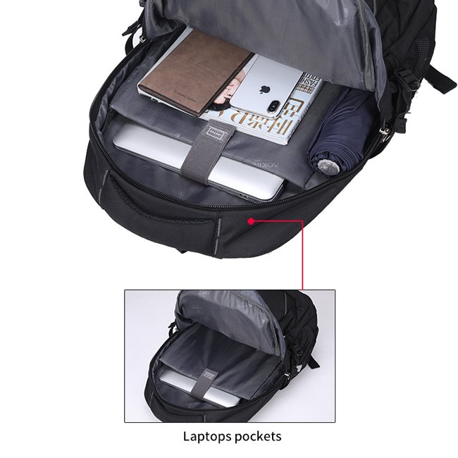 Aoking brand waterproof travel mens rucksack casual rucksack backpack sac a dos backbag