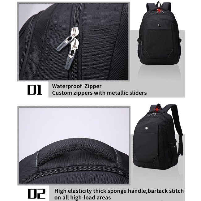 Aoking brand waterproof travel mens rucksack casual rucksack backpack sac a dos backbag