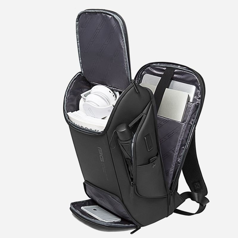 GOWELL New design factory business polyester usb charging wholesale custom men travel waterproof laptop school backpacks bag