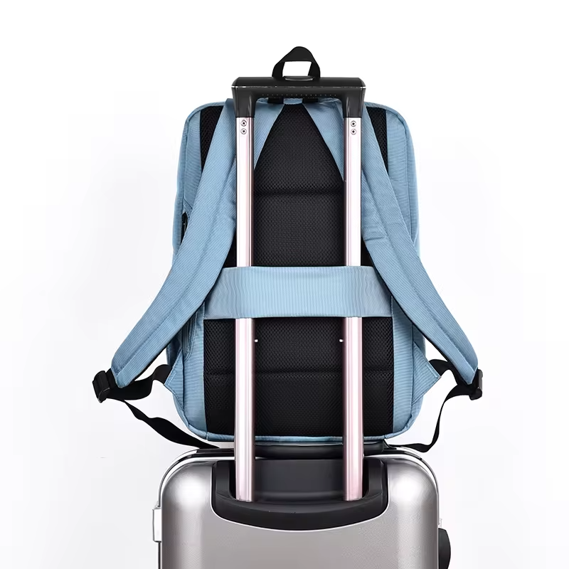Custom Office Computer Daily Rucksack Back pack travel women men Business Waterproof polyester Laptop Backpack supplier