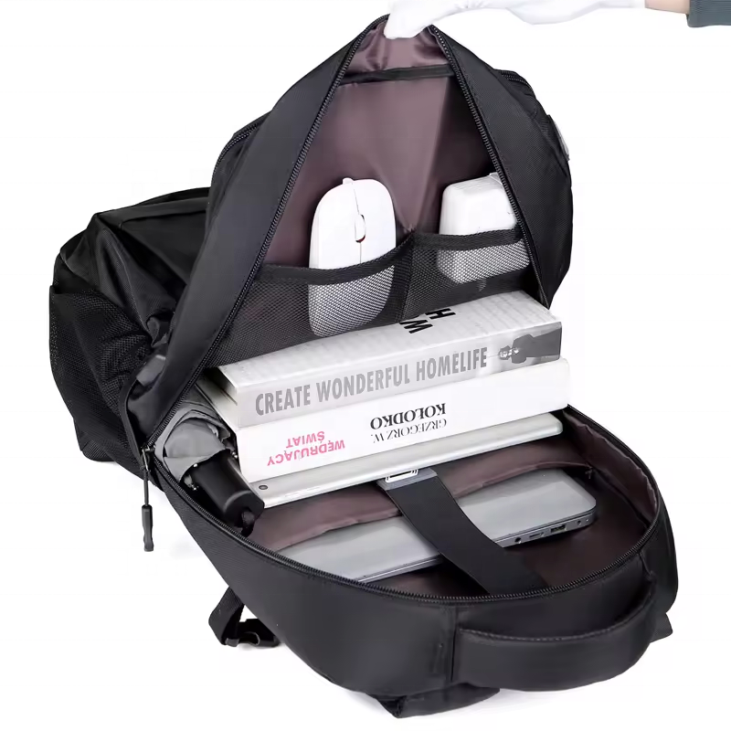 Custom Buy Waterproof Men's Business Anti Theft School Mochilas USB New Laptop Trolley Computer Bag Travel Backpacks