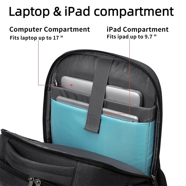 BSCI Custom Business Travel Backpack Carry On Anti Theft Slim Durable Waterproof Usb Business Laptop Backpack