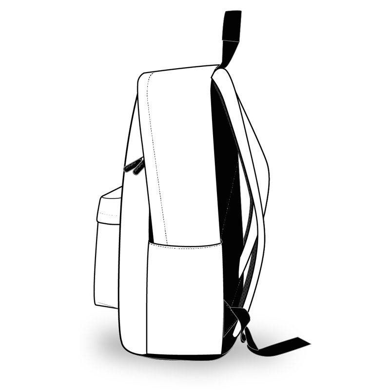 Korean Version Flowers Leaves Pattern School Bag Laptop Compartment Leisure Backpack For Teen Girls