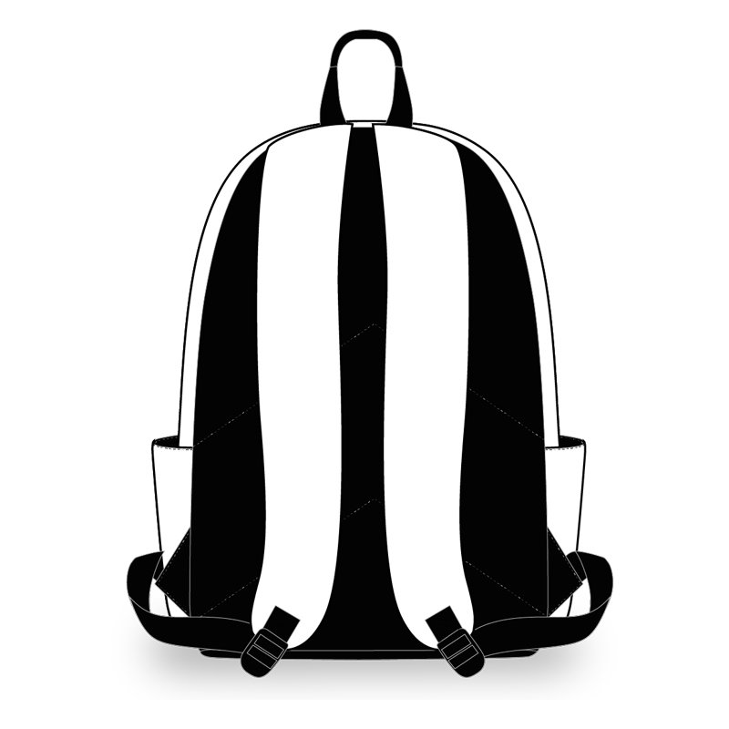Korean Version Flowers Leaves Pattern School Bag Laptop Compartment Leisure Backpack For Teen Girls