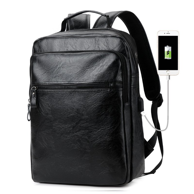 OEM ODM factory Twinkle 2024 custom Vintage Waterproof men Artificial Leather Travel Laptop Bag backpack PU