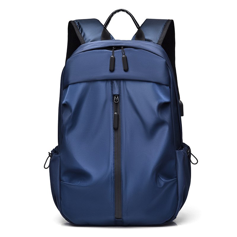 New Men's Business Leisure Usb Rechargeable Travel Computer Bag Student Backpack Laptop Backpack Bag