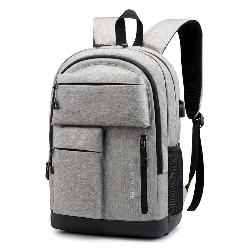 Waterproof Wholesale Fashion School backpack Men Multi function Laptop backpack bag for student