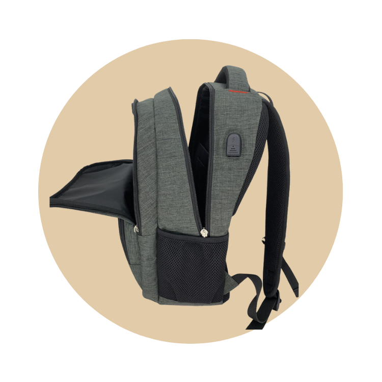 The New Waterproof Laptop Backpacks School Bags Outdoor Man Travel Laptop Backpack With USB