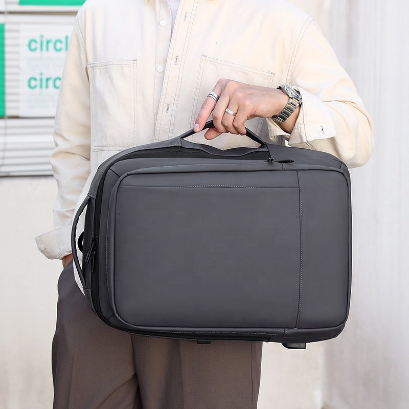 Laptop Backpack 15.6 inch Office Work Men Backpack Business Bag Unisex Black Multifunction Travel Backpack