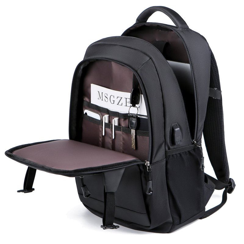 Custom buy waterproof Men's business anti theft school mochilas USB new laptop trolley Computer bag travel backpacks for women