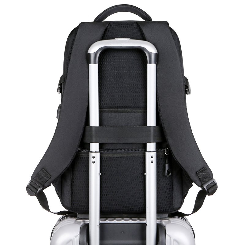 Custom buy waterproof Men's business anti theft school mochilas USB new laptop trolley Computer bag travel backpacks for women