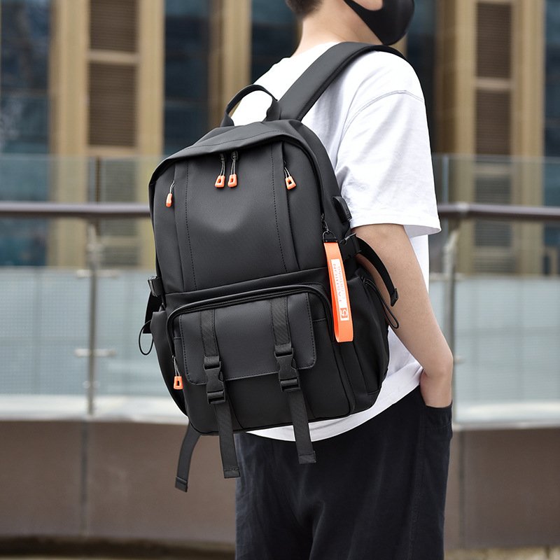 Custom Logo Factory Wholesale Business Waterproof Laptop Bags Oxford School Travel Women Men Laptop Backpacks With USB Charge