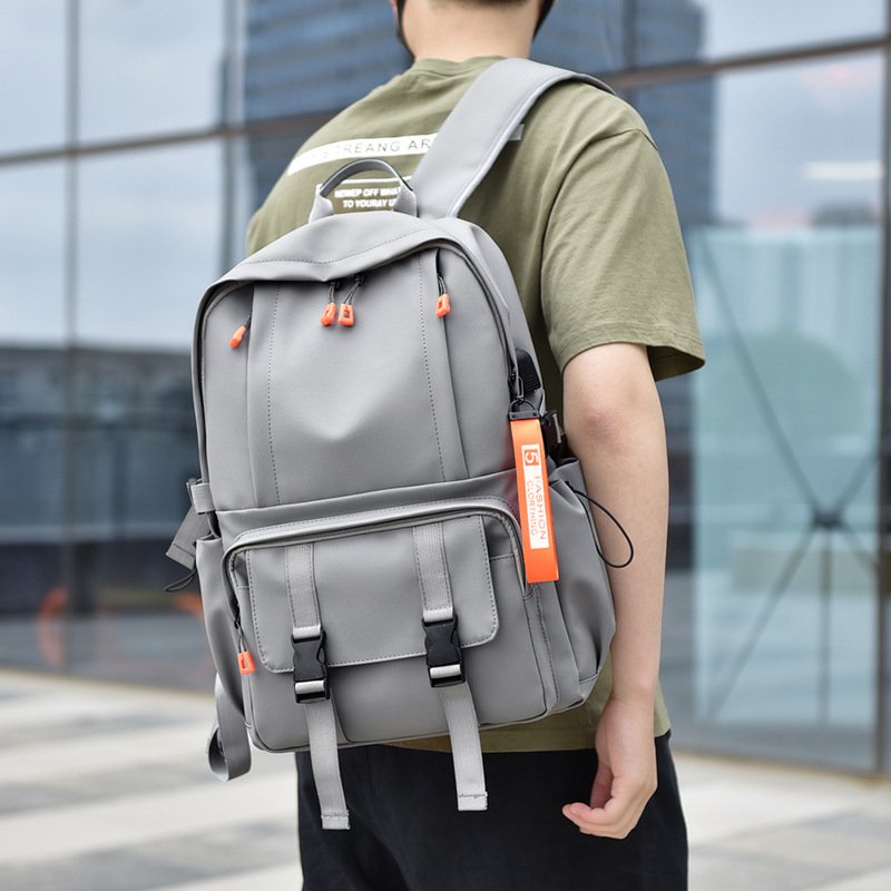 Custom Logo Factory Wholesale Business Waterproof Laptop Bags Oxford School Travel Women Men Laptop Backpacks With USB Charge