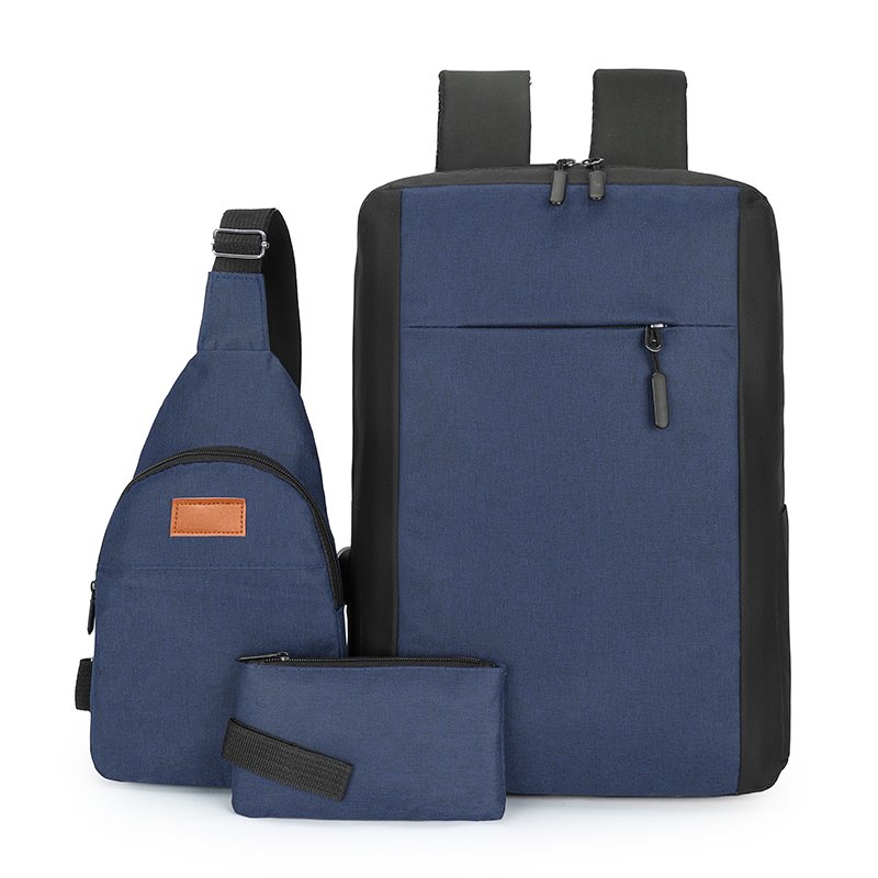 Wholesale Price Popular Fashion Backpack Bag 3 Pcs Women and Men Lightweight Laptop Backpack Set 3in1 school bag set