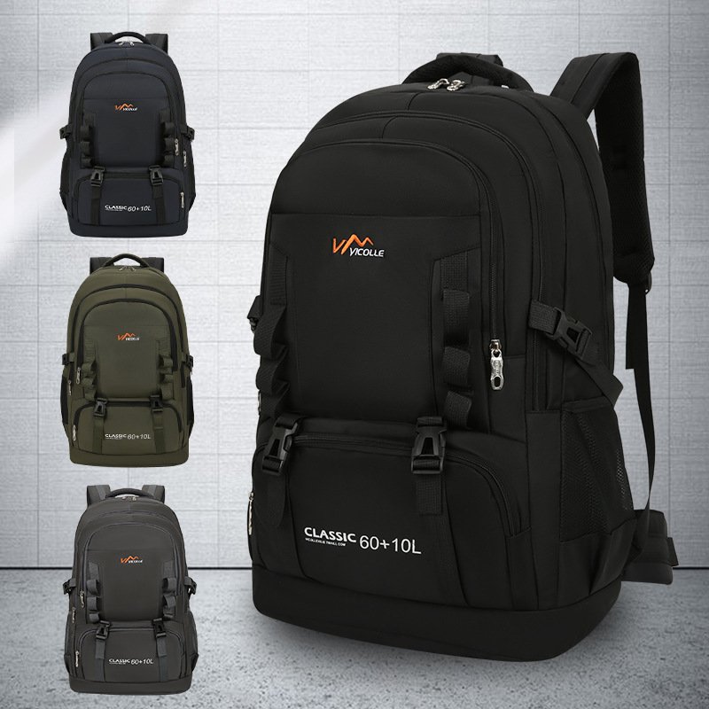 70L Large Capacity Outdoor Sports Mountaineering Bag Casual Backpack for Men and Women Going Out Backpack Hiking Backpack