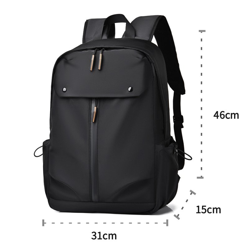 Factory Wholesale promotion School Office Computer Bag Waterproof PU Leather Large Capacity Business Casual Laptop Backpack