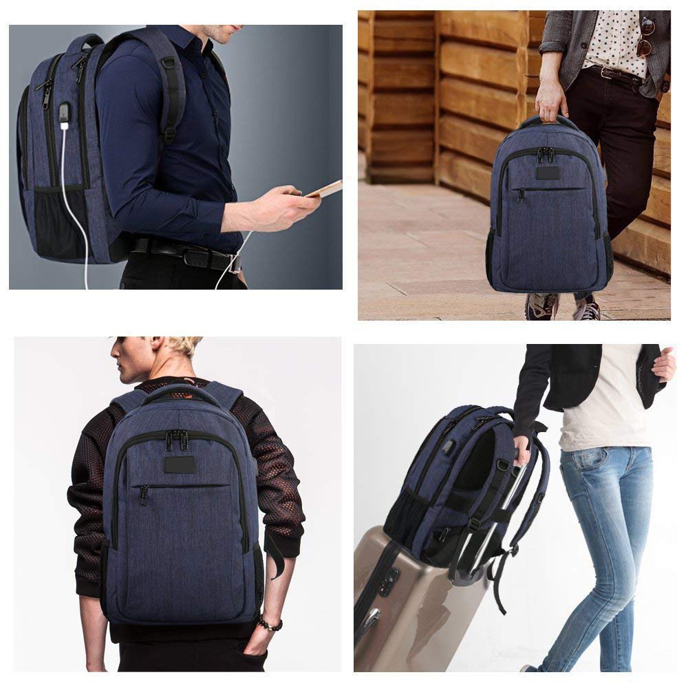 Good quality school backpacks university smart laptop bag new student bag waterproof business laptop back pack with usb port