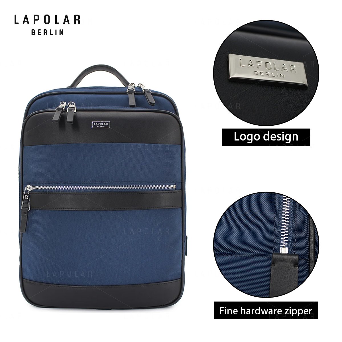 LAPOLAR Factory wholesale new hot sell design fashion custom waterproof travel men backpack bag casual sports laptop backpacks