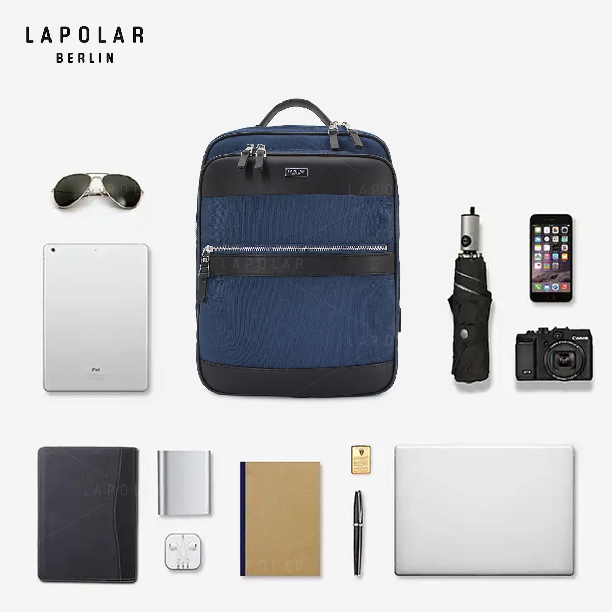 LAPOLAR Factory wholesale new hot sell design fashion custom waterproof travel men backpack bag casual sports laptop backpacks
