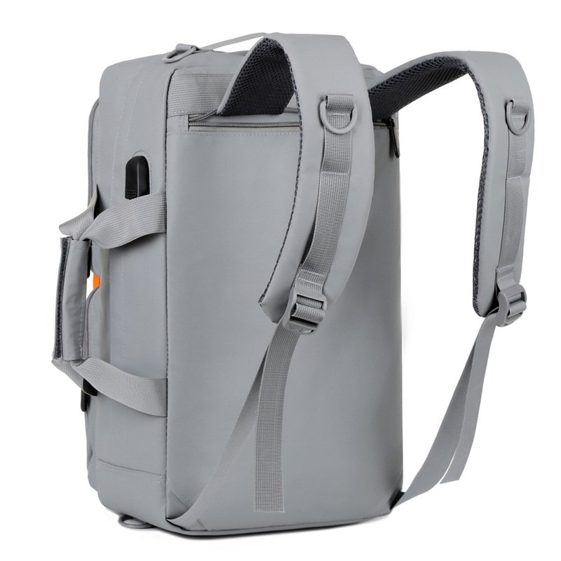 Wholesale Custom Logo Shoulder Laptop Backpack Large Capacity Multi functional Business Travel Backpack Men Casual Schoolbag