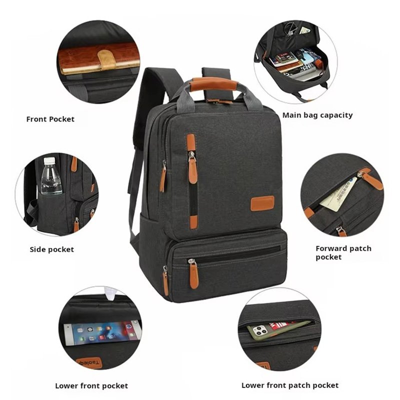 XDH108 Customize Logo Laptop Backpack for Men Business Computer Backpack Design Sublimation Travel Bag Smart Backpacks Laptop