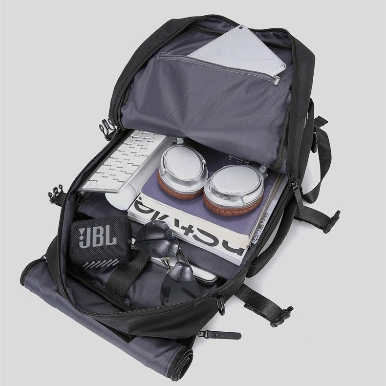 new product ideas 2024 Custom Logo Large Capacity USB Laptop Backpack Oxford Waterproof outdoor Travel Bag for Men Women