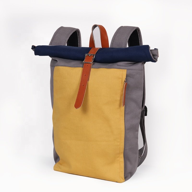 CHANGRONG Custom Commuting Traveling Messenger Laptop Backpack Roll top Outdoor Daypack