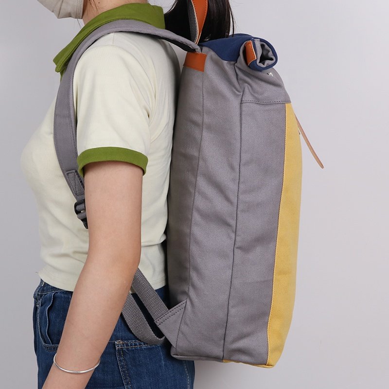 CHANGRONG Custom Commuting Traveling Messenger Laptop Backpack Roll top Outdoor Daypack