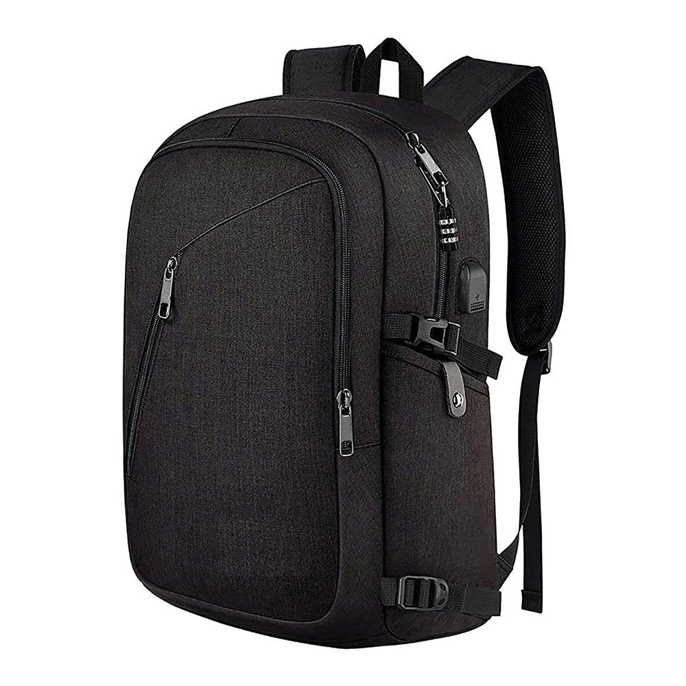 Fashion Bag Pack College Commute Custom Smart USB Charging Rucksack Anti Theft Slim Laptop Backpack