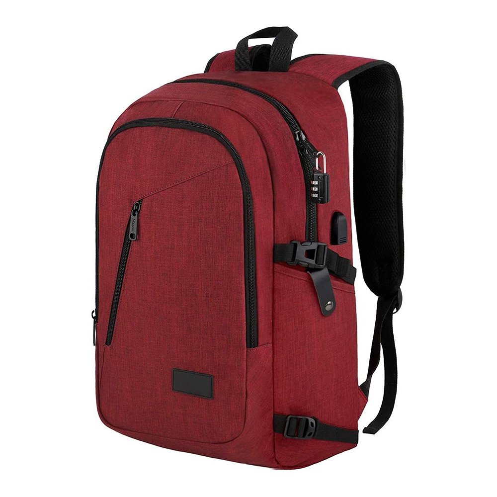 Fashion Bag Pack College Commute Custom Smart USB Charging Rucksack Anti Theft Slim Laptop Backpack