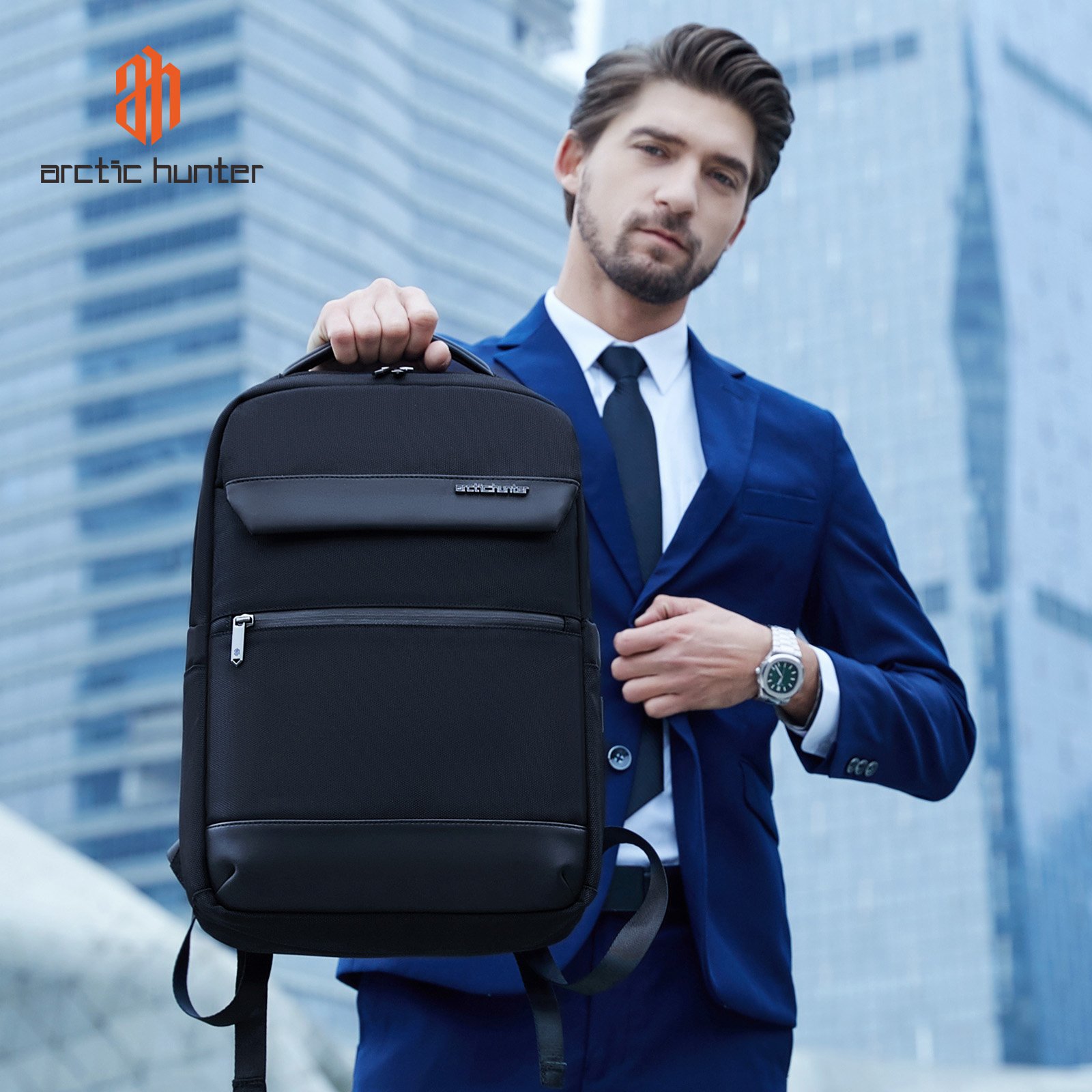 Arctic hunter Multifunction Travel Business smart Laptop Backpack Bags Mens Backpack mochila para mujer sac a dos zaino