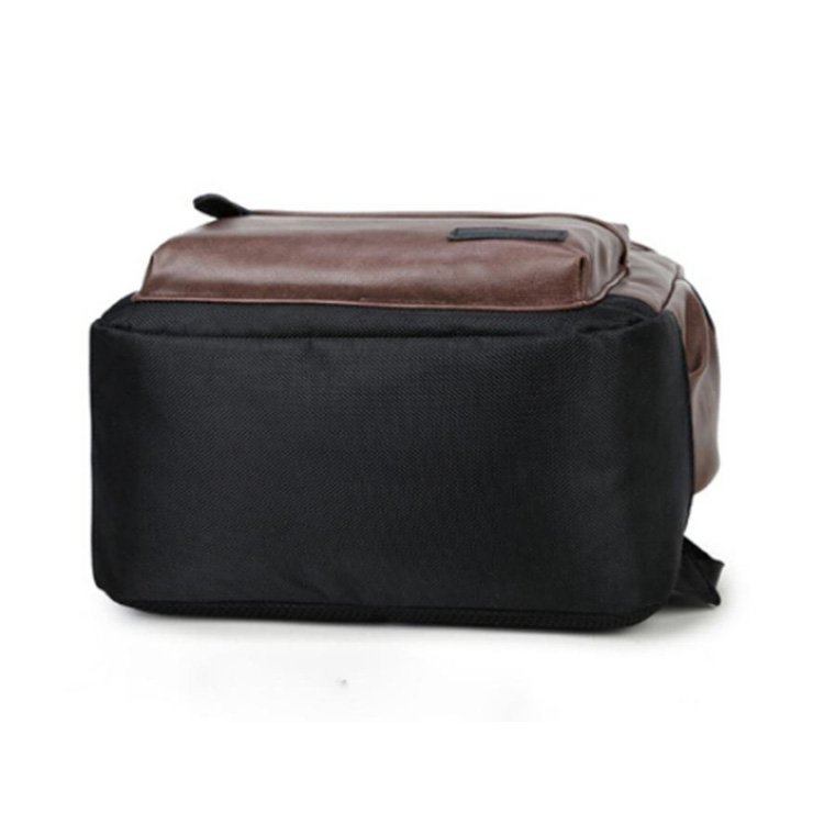 Factory made large capacity waterproof leather multi-pocket travel laptop backpack for teenager