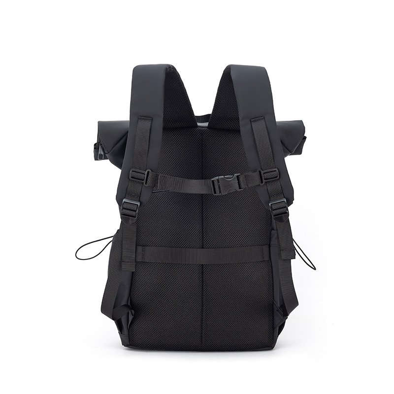 Low MOQ Custom Large Capacity Extensions Rolltop student Computer school bag Outdoor Waterproof Business Travel Laptop Backpack