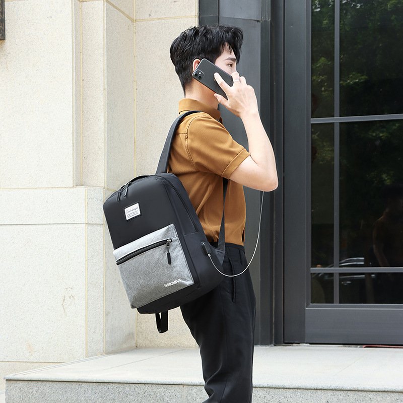 Hot Selling Men 3 In 1 Backpack Set Waterproof School Usb Business Laptop Bag