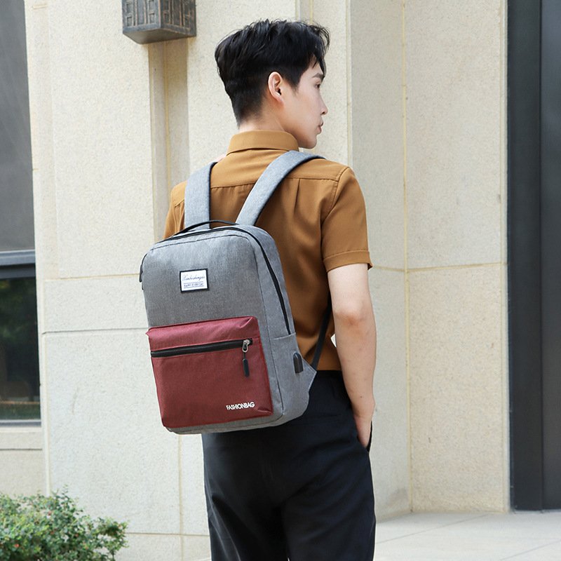 Hot Selling Men 3 In 1 Backpack Set Waterproof School Usb Business Laptop Bag
