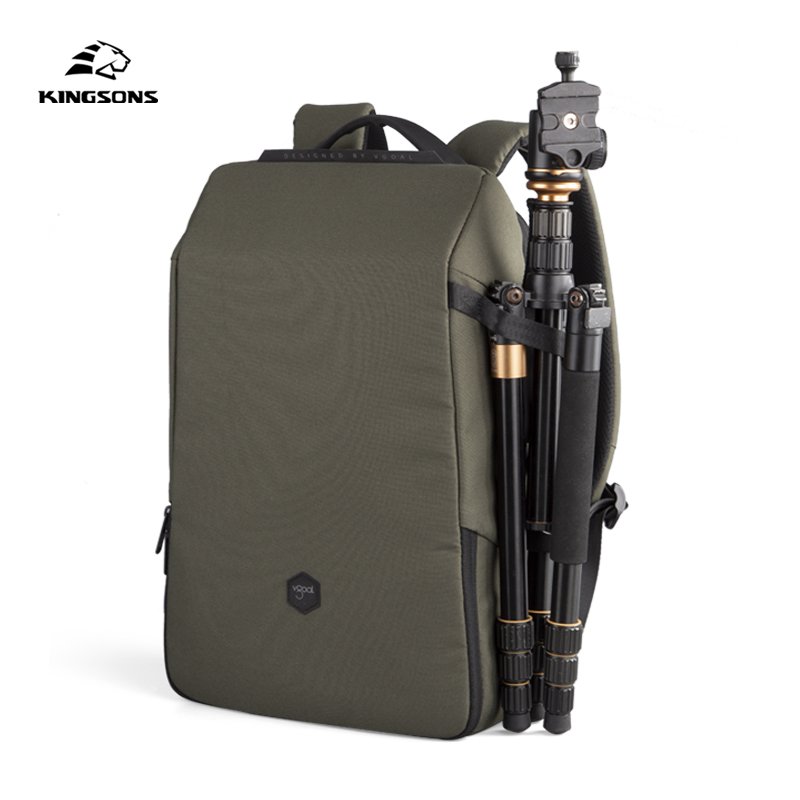 Trending recycled Rpet anti theft custom camera laptop backpack men waterproof backpack with USB charging prot