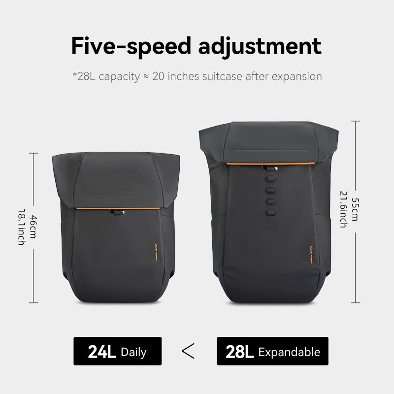Mark Ryden Factory hot sale large capacity travel backpack outdoor work shoulder bag multifunctional computer bag MR2975-B