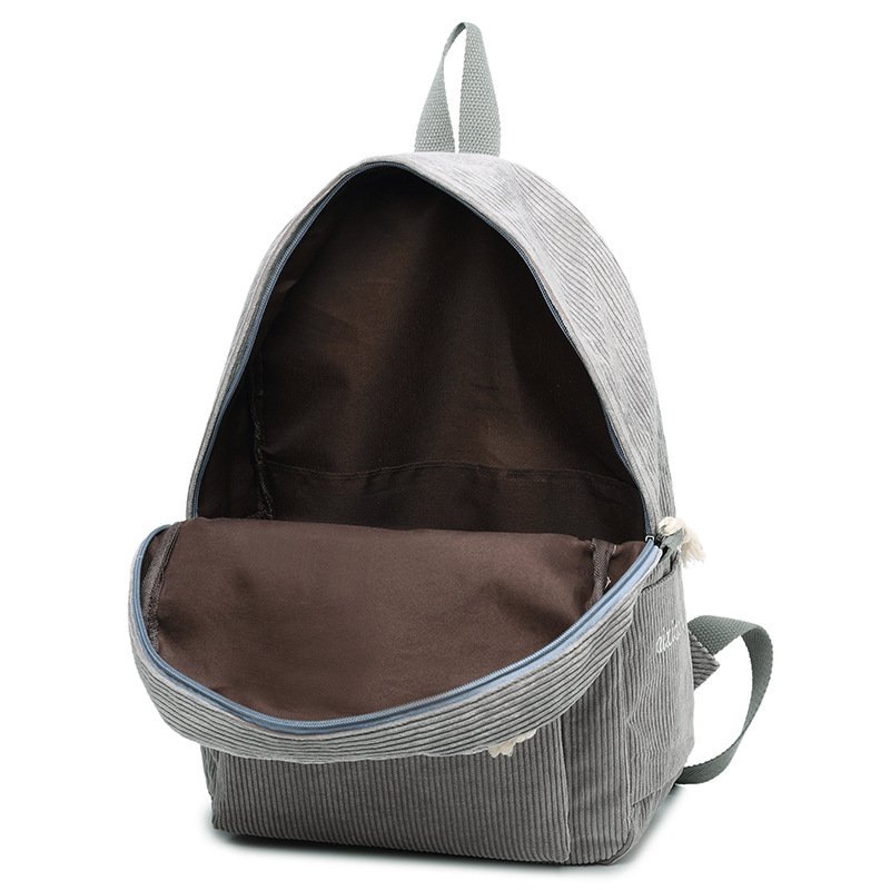 Unisex Students Backpack Waterproof USB Access Anti-Theft Water-Resistant PC Material Zipper Strap Logo School Travel Laptop Bag