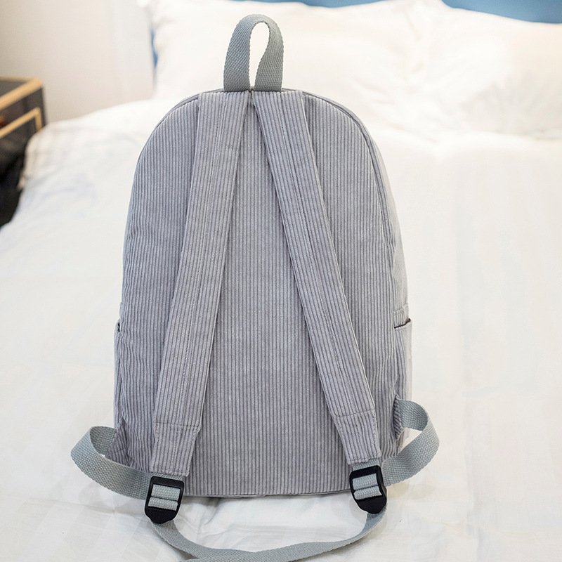 Unisex Students Backpack Waterproof USB Access Anti-Theft Water-Resistant PC Material Zipper Strap Logo School Travel Laptop Bag