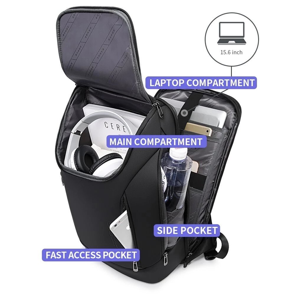 Fashionable new products sell well luxury promotional capacity fashion backpack office laptop backpack