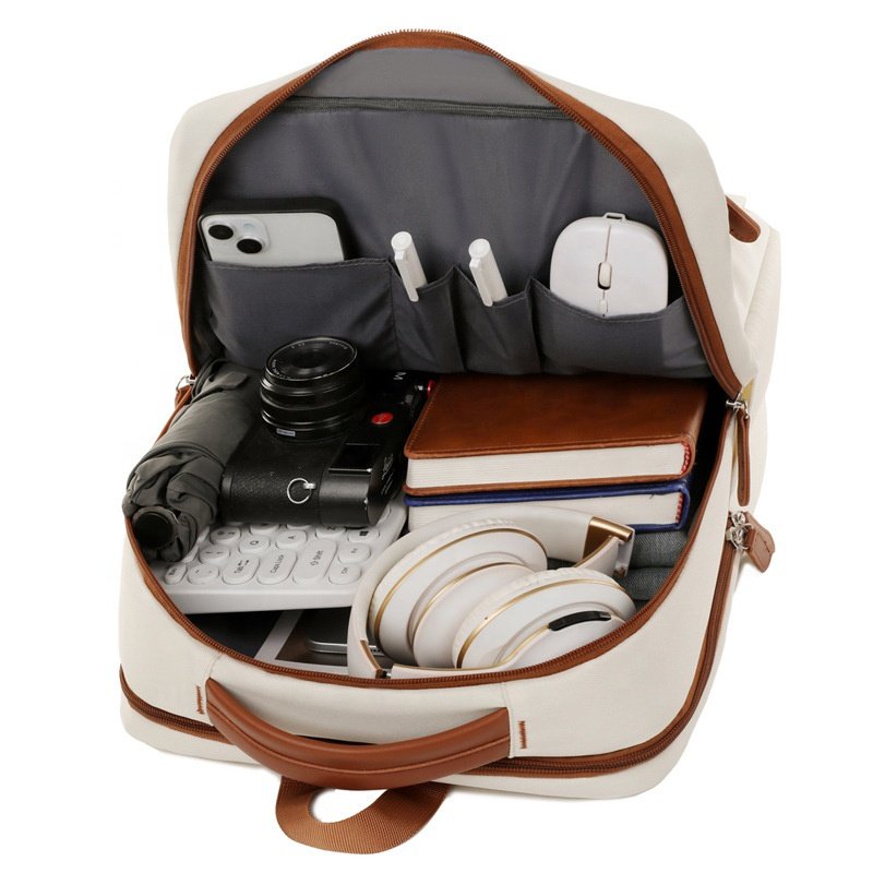 Fashion Large Capacity Business Backpack with USB Charging Waterproof Oxford Outdoor Travel Bag Multifunctional Laptop Bag