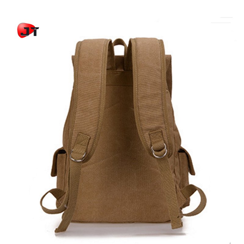 Smart Laptop Backpack Outdoor Hiking and Camping School Backpack Hot Selling Men's Casual for Teens Canvas Polyester Male Plain