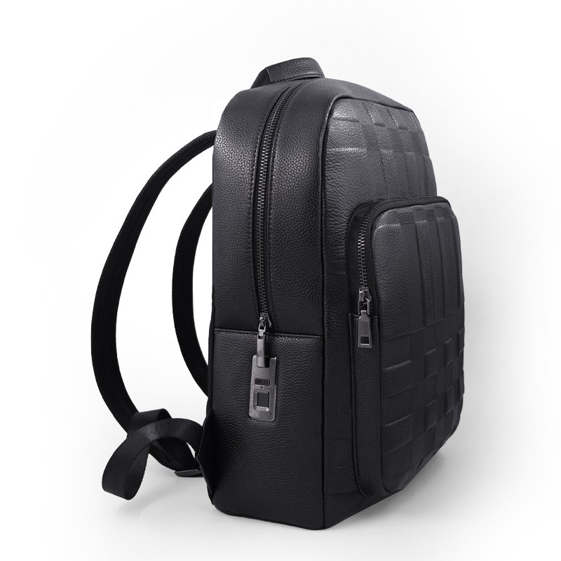 Wholesale Anti-Theft Usb Charging Men Briefcase Notebook Bags Business Rpet Custom fingerprint lock Laptop Backpack