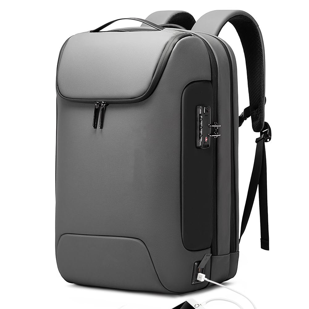 Factory New Wholesale Print Oem Business Usb Men Custom Smart Waterproof School Bags Anti Theft Laptop Backpack