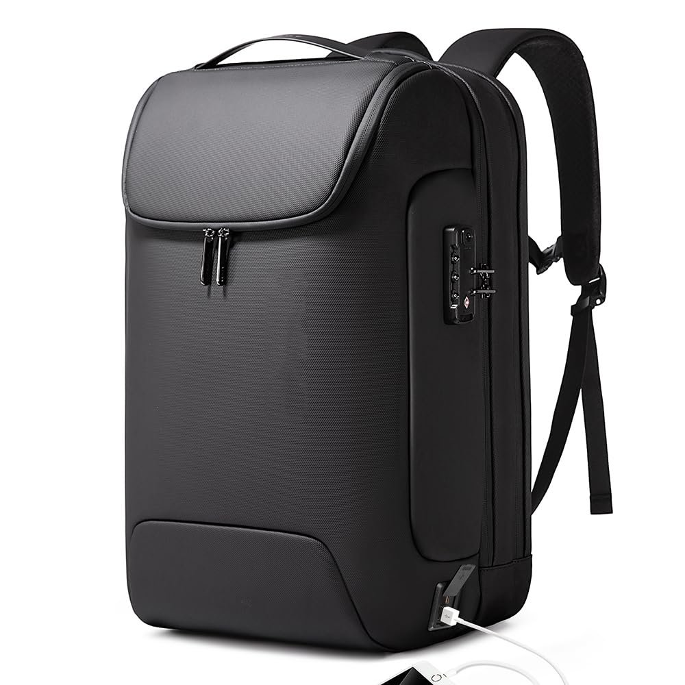 Factory New Wholesale Print Oem Business Usb Men Custom Smart Waterproof School Bags Anti Theft Laptop Backpack