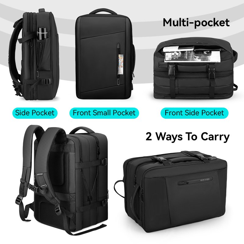 Mark Ryden Bakcpcak usb charging carry on Laptop Backpacks school bags business travel laptop backpack MR9299KR-B